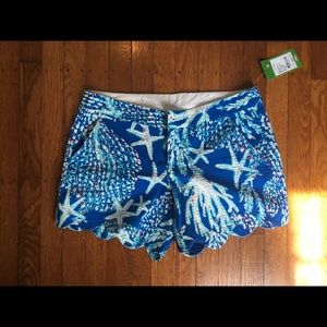 Lilly Pulitzer Good Reef Buttercup Shorts